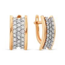 Серьги с бриллиантами арт.&nbsp;Т145629094 (Т145629094)