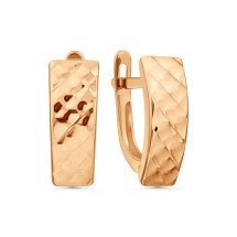 Серьги из красного золота арт.&nbsp;Т100629762 (Т100629762)