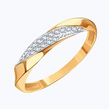 Кольцо с бриллиантами (Т14601Б432)
