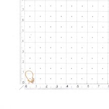 Серьги с фианитами арт. Т142027310 (Т142027310)