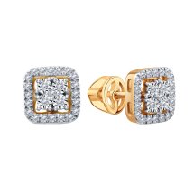 Серьги с бриллиантами арт.&nbsp;Т14562Е064 (Т14562Е064)