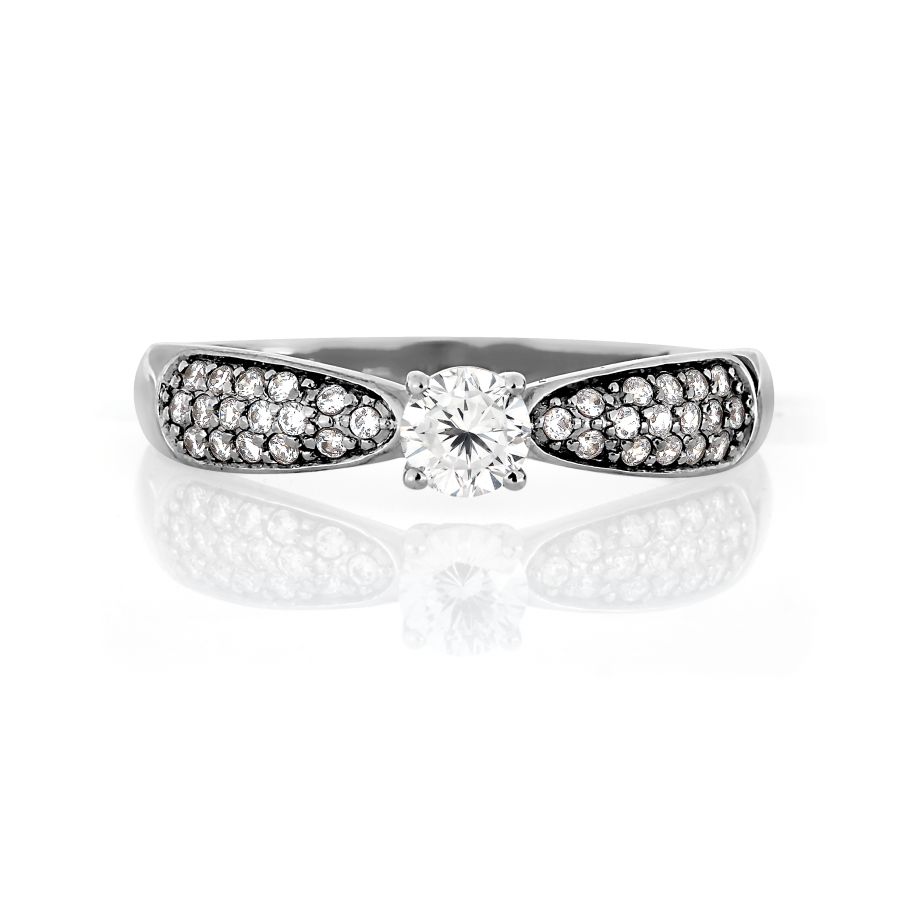 Кольцо с фианитами (арт. Т307017107)