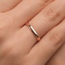 Кольцо обручальное из красного золота, 2.5 мм арт. Т100011423 (Т100011423)