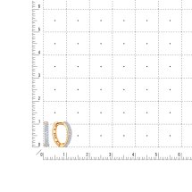 Серьги с бриллиантами арт. Т14102Г084 (Т14102Г084)