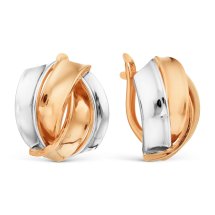 Серьги из красного золота (Т130028615)