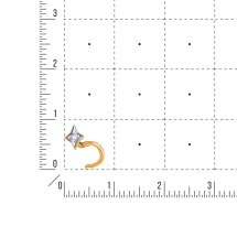 Пирсинг с бриллиантом (Т14107155)