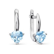 Серьги с топазами арт.&nbsp;Т701022627 (Т701022627)