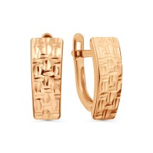 Серьги из красного золота арт.&nbsp;Т100629763 (Т100629763)