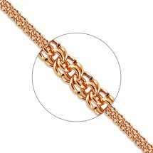 Цепочка из красного золота арт.&nbsp;ЦПГР00510070 (ЦПГР00510070)