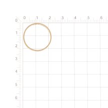 Кольцо обручальное из красного золота, 6.4 мм арт. Т100018141 (Т100018141)