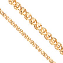 Цепочка из красного золота арт.&nbsp;ЦПЛВ10512040 (ЦПЛВ10512040)