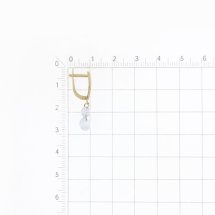 Серьги с фианитами арт.&nbsp;Т102029302 (Т102029302)