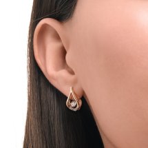 Серьги с бриллиантами арт.&nbsp;Т145628728 (Т145628728)