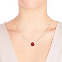 Подвеска с гранатом арт.&nbsp;Т101034458 (Т101034458)