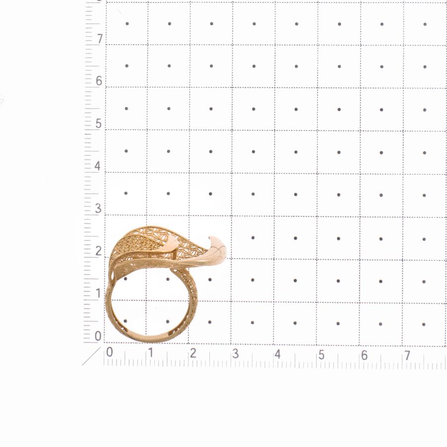 Кольцо из красного золота (арт. Т10001Б072)
