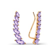 Серьги с аметистами (Т101027492)