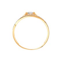 Кольцо с фианитами арт.&nbsp;Т14701Б402 (Т14701Б402)