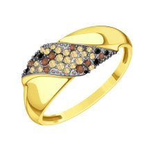 Кольцо с бриллиантами (Т94101Б633)