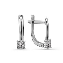 Серьги с бриллиантами арт. Т305624307 (Т305624307)
