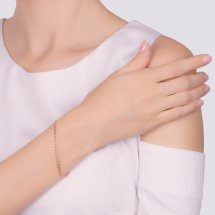 Браслет из красного золота арт. БЛВ10512050 (БЛВ10512050)