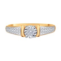 Кольцо с бриллиантами арт. Т13661Б290 (Т13661Б290)