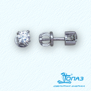 Серьги с бриллиантами (арт. Т301021040)