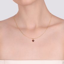 Подвеска с гранатом арт.&nbsp;Т101035970 (Т101035970)