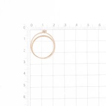 Кольцо с фианитами арт. Т147018635 (Т147018635)