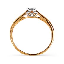 Кольцо с бриллиантом арт.&nbsp;Т145616128 (Т145616128)