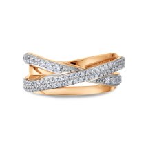 Кольцо с фианитами арт.&nbsp;Т14201Б160 (Т14201Б160)