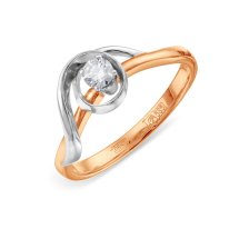 Кольцо с бриллиантом (Т131011957)