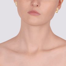 Серьги из красного золота арт. Т14062В379 (Т14062В379)