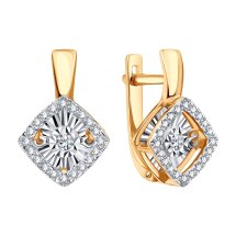 Серьги с бриллиантами арт.&nbsp;Т145628729 (Т145628729)