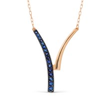 Колье с сапфирами арт. Т14111991 (Т14111991)