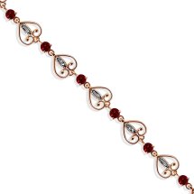 Браслет с гранатами арт.&nbsp;Т14160591 (Т14160591)