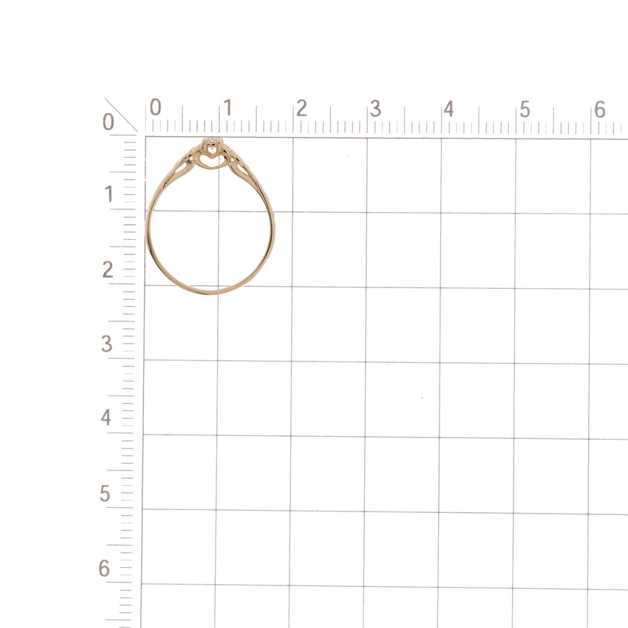 Кольцо с бриллиантом (арт. Т101018185)