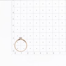 Кольцо с бриллиантом арт. Т13101А751 (Т13101А751)