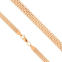 Браслет из красного золота арт.&nbsp;ББМ40512050 (ББМ40512050)