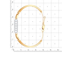 Браслет с бриллиантами арт. Т141101054 (Т141101054)