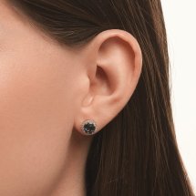 Серьги с сапфирами и бриллиантами (Т141027089)