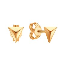 Серьга из красного золота арт.&nbsp;Т100028024 (Т100028024)