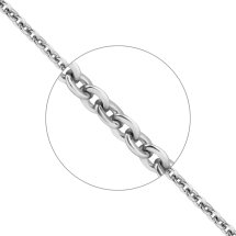 Цепочка из белого золота арт.&nbsp;ЦЯК10330030 (ЦЯК10330030)