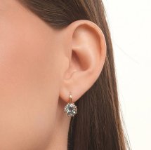 Серьги с топазами арт. Т101027763 (Т101027763)