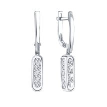 Серьги с бриллиантами арт.&nbsp;Т30562В344 (Т30562В344)