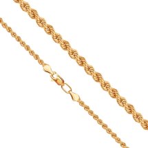 Цепочка из красного золота арт. ЦПКД40110050 (ЦПКД40110050)