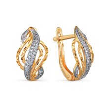 Серьги с фианитами арт. Т147627625 (Т147627625)