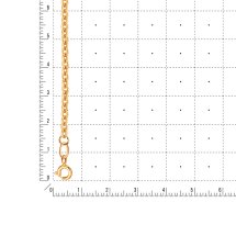 Цепочка из красного золота арт. ЦПЯК10310040 (ЦПЯК10310040)