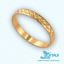 Кольцо обручальное из красного золота, 3 мм арт. Т100611411 (Т100611411)