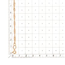 Цепочка из красного золота (ЦППН20412040)