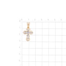 Крестик с фианитами (Т13206751)